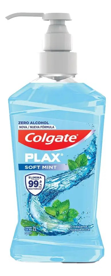 Enxaguante Bucal Colgate Plax Soft Mint 2l